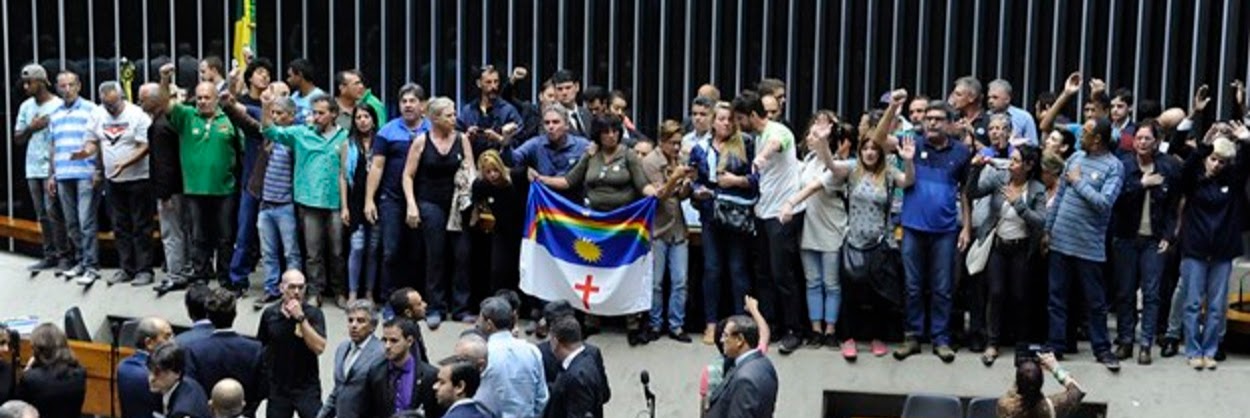 IInvasão de manifestantes na Câmara dos Deputados - novembro de 2016.