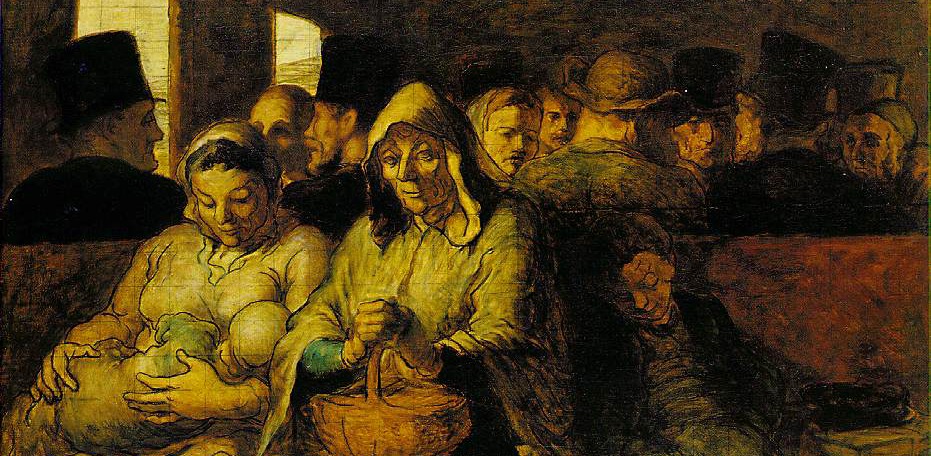 The Third-Class Carraige - Honoré Daumier