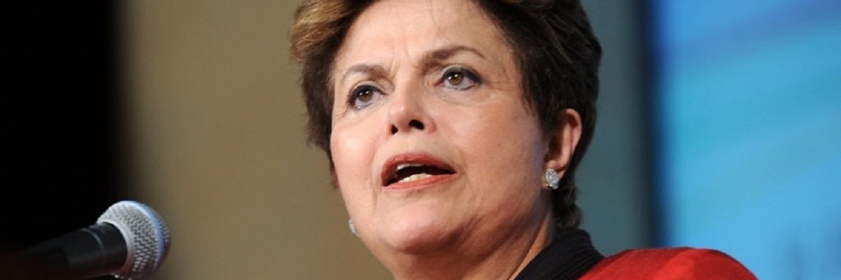 Presidente Dilma Roussef, reeleita em outubro de 2014.