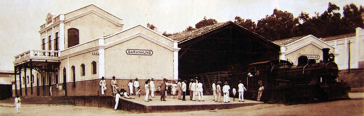 Estação Ferroviária da "Gret Western" em Garanhuns - 1910.