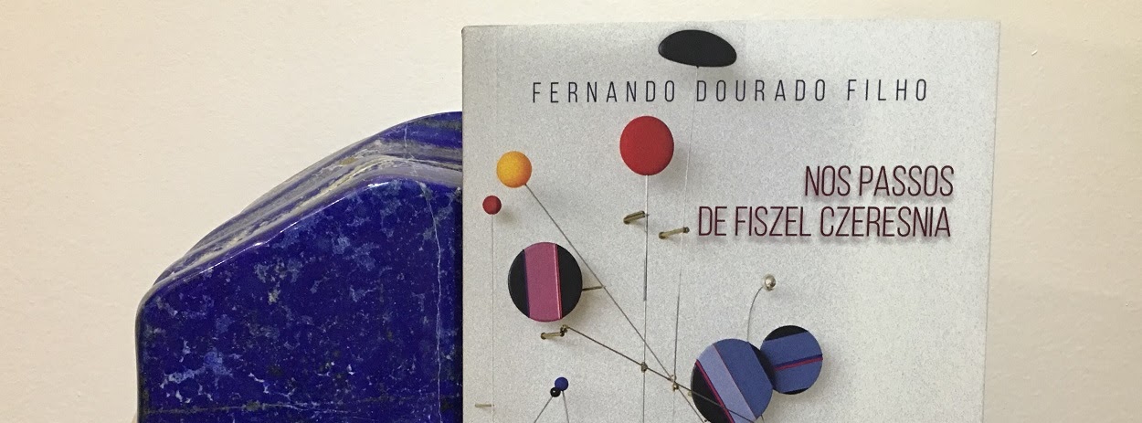 Recorte da capa do livro de Fernando Dourado - Nos passos de Fiszel Czeresnia e outras estórias.