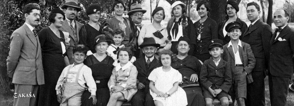 Família em Belgrado - 1935