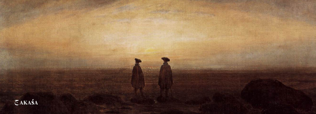 Two Men by the Sea  by Caspar David Friedrich 
