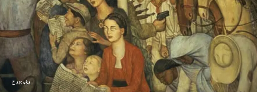 Educação e imprensa - Mural Diego Rivera