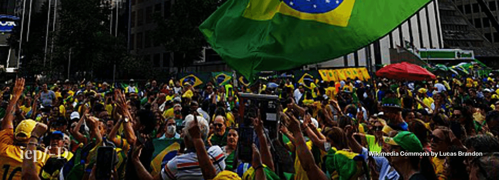 Manifestação pró Bolsonaro na Paulista
