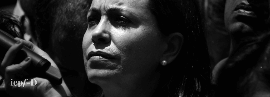 Maria Corina Machado – líder da oposição à ditadura de Maduro