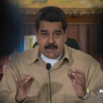 Maduro pintado para a guerra
