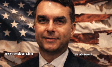 Flávio quer intervenção de Trump no Brasil se perder em outubro