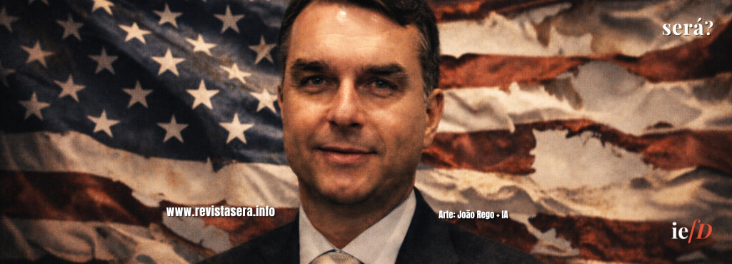 Flávio quer intervenção de Trump no Brasil se perder em outubro