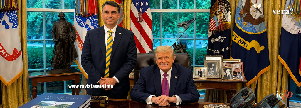 Flávio e Trump